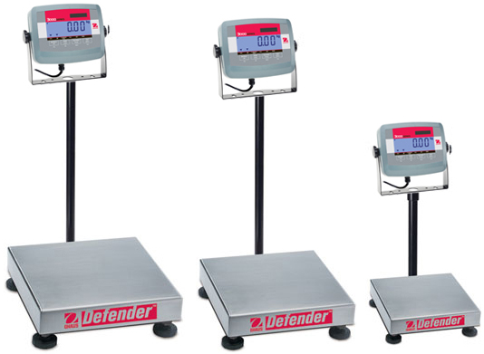 OHAUS เครื่องชั่งตั้งโต๊ะระบบดิจิตอล พิกัด 60kg 100kg 150kg รหัส T31P-EA5060 รุ่น Defender 3000