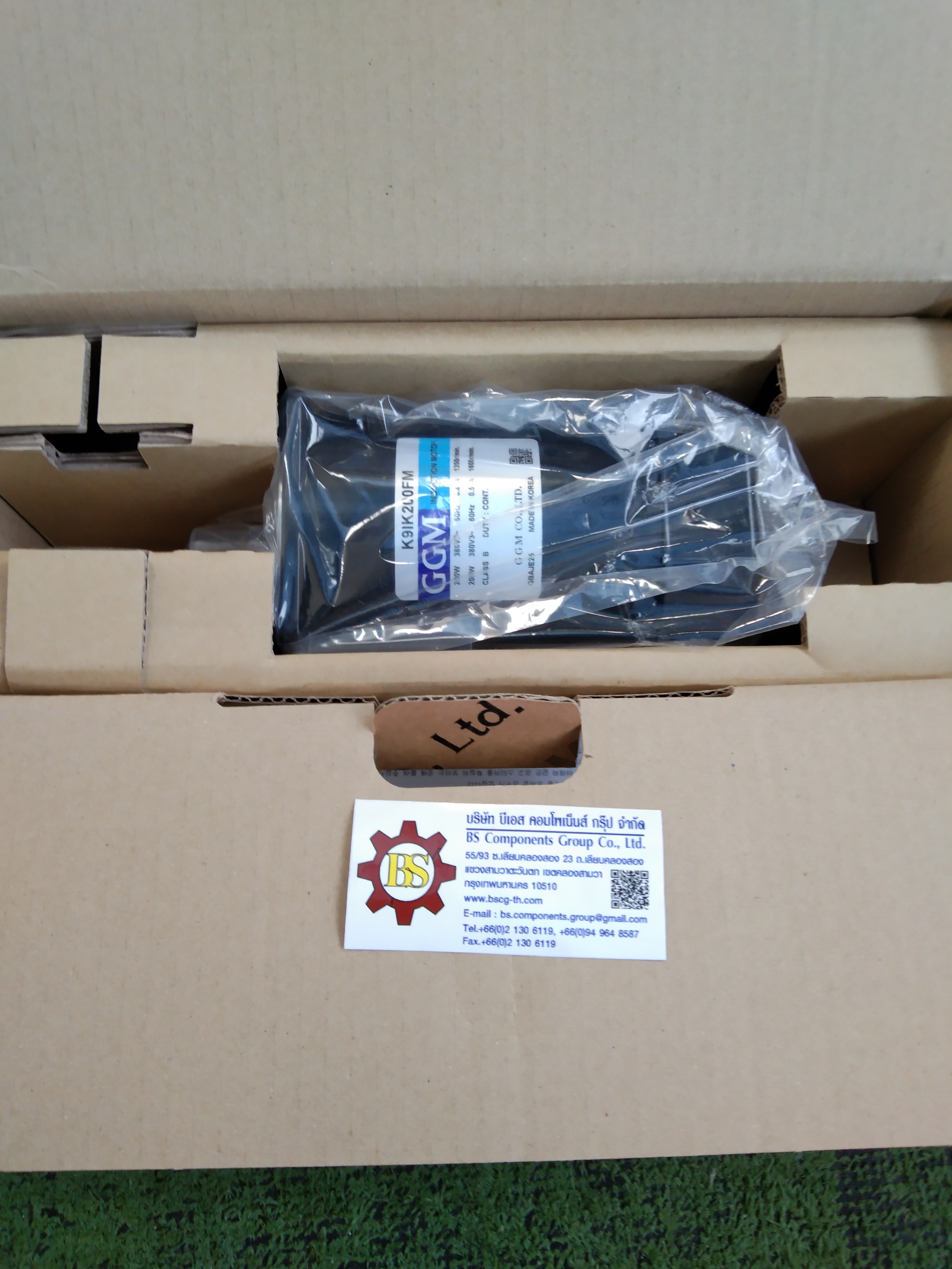 GGM : INDUCTION MOTOR MODEL : K9IK200FM