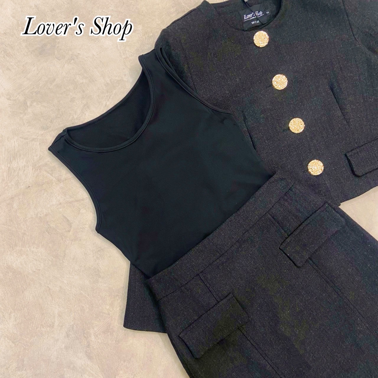 eg : Lover’s Shop Detail : ลุคCEO สาวเทสดีค่ะ Set 3ชิ้น (เสื้อคลุม+เสื้อแขนกุด+กางเกง+เข็มขัด) ดีเทลเสื้อคลุมแขนยาวผ้าทอ กระดุมสีทอง มาพร้อมเสื้อกล้ามผ้ายืดล่อง แม็ทกับกระโปรงทรงสอบ