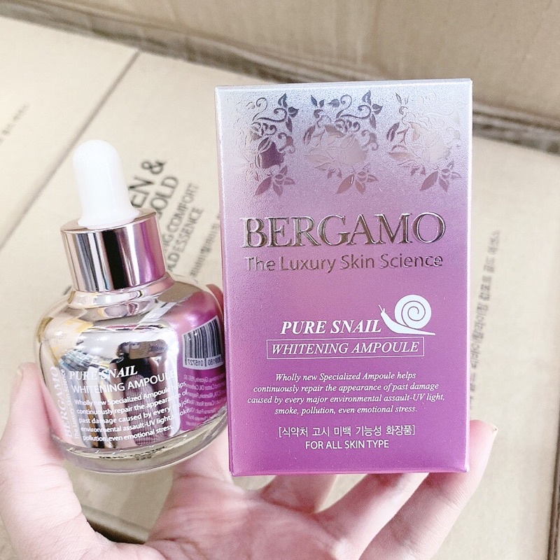 BERGAMO The Luxury Skin Science 30 ml.