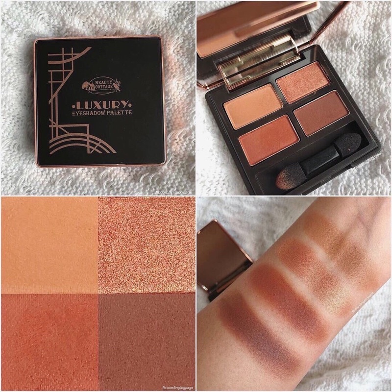 Beauty Cottage Luxury Eyeshadow Palatte อายแชโดว์ พาเลท ทาตา