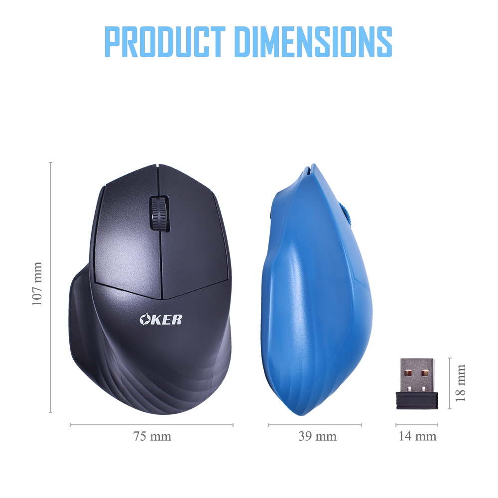 G920 OKER BLUETOOTH & 2.4G WIRELESS MOUSE MO-OK-WL-G920X