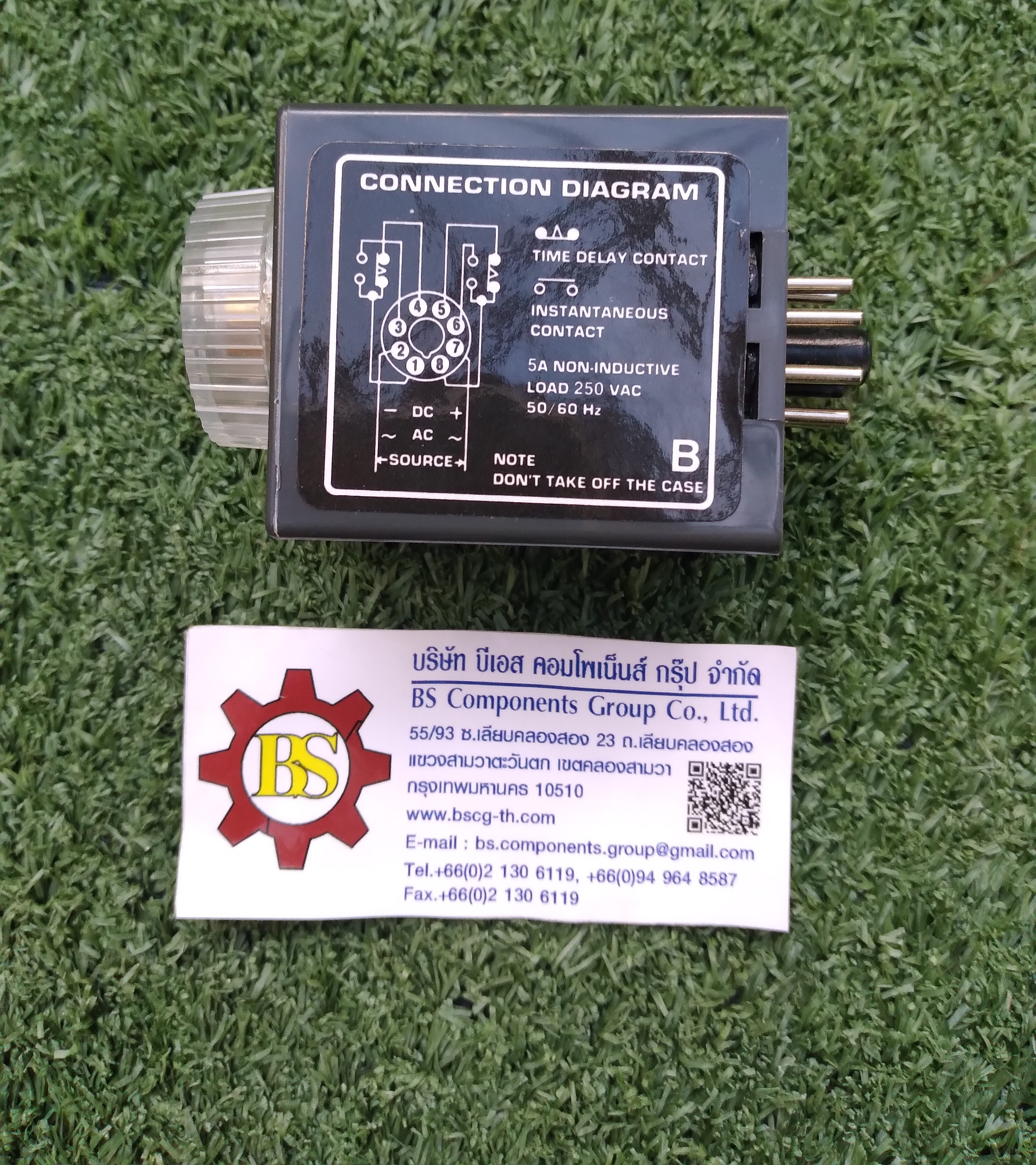 NITECH : Timer NH3A-B 220VAC 12M (รวมช็อคเก็ต)