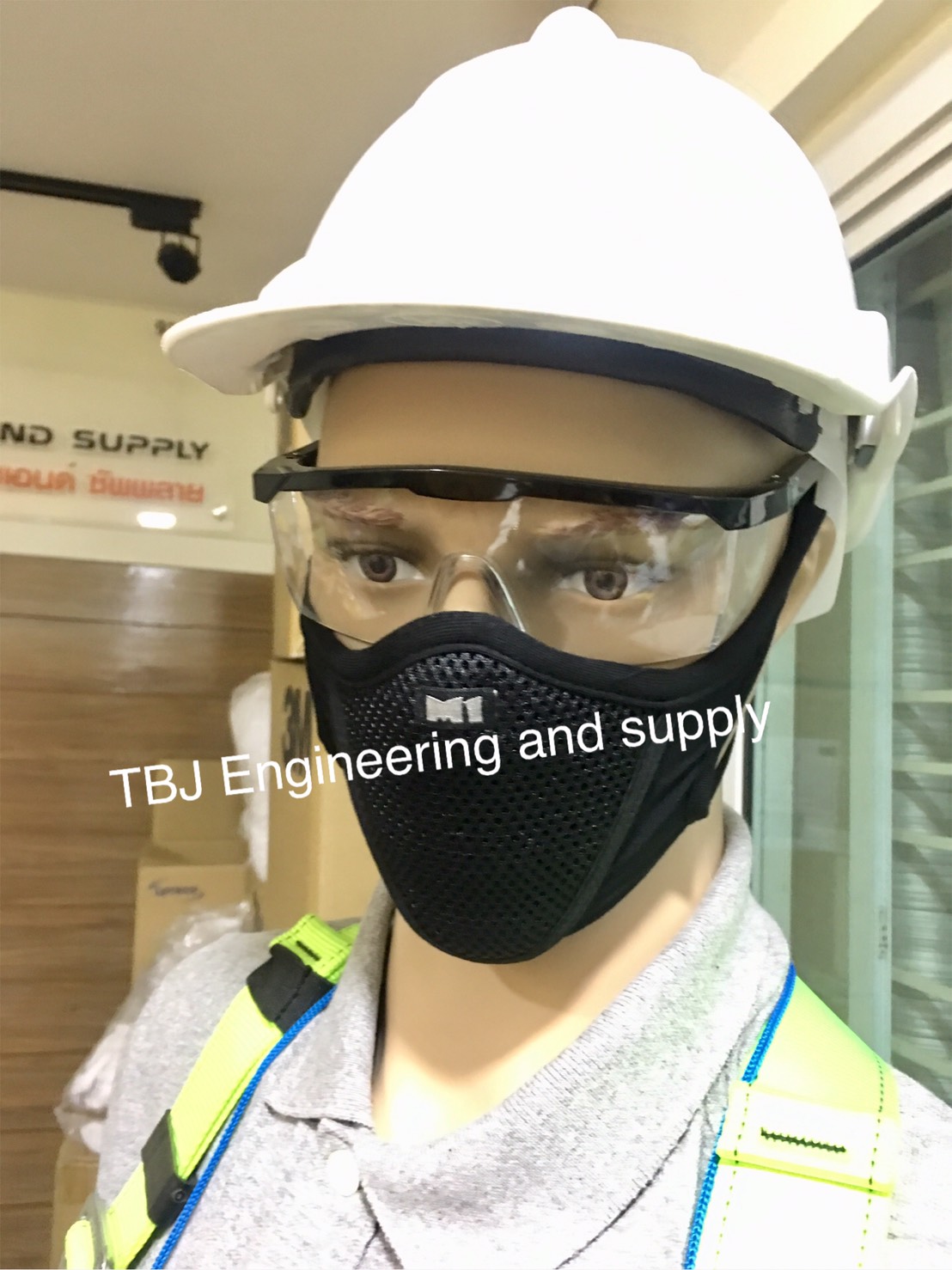 หน้ากากผ้า แบบมีกรอง ซักได้ M1 รุ่น K4