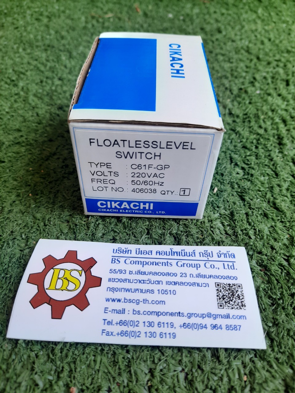 CIKACHI : Floatless level sw.C61F-GP 220V (ไม่รวม Socket)