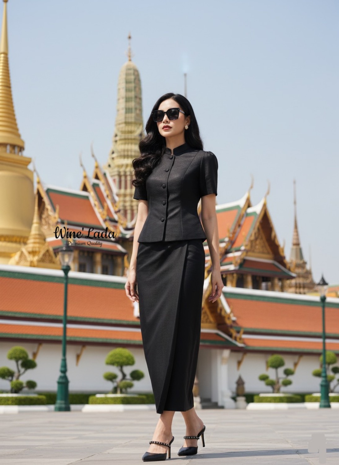 Set 2 Pcs. เซ็ทชุดไทยผ้าไหมเสื้อแขนแขนสั้น เป็นชุดจิตรลดาแบบแขนสั้น มาพร้อมกับกระโปรงผ้าไหม ทรงสอบเข้ารูป จะงานราช งานบุญ ได้หมดเนื้อผ้าใส่สบาย ทรงสวยมากค่ะ เป๊ะและเข้ารูป ใส่แล้วผอมเพียว กระโปรงซับในทั้งตัว ใครได้ลองแล้วจะหลงรักค่าา รับรองคุ้มเว่อร์ งานส