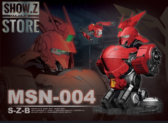 135 Sazabi Head Display Model Bust [Noah]