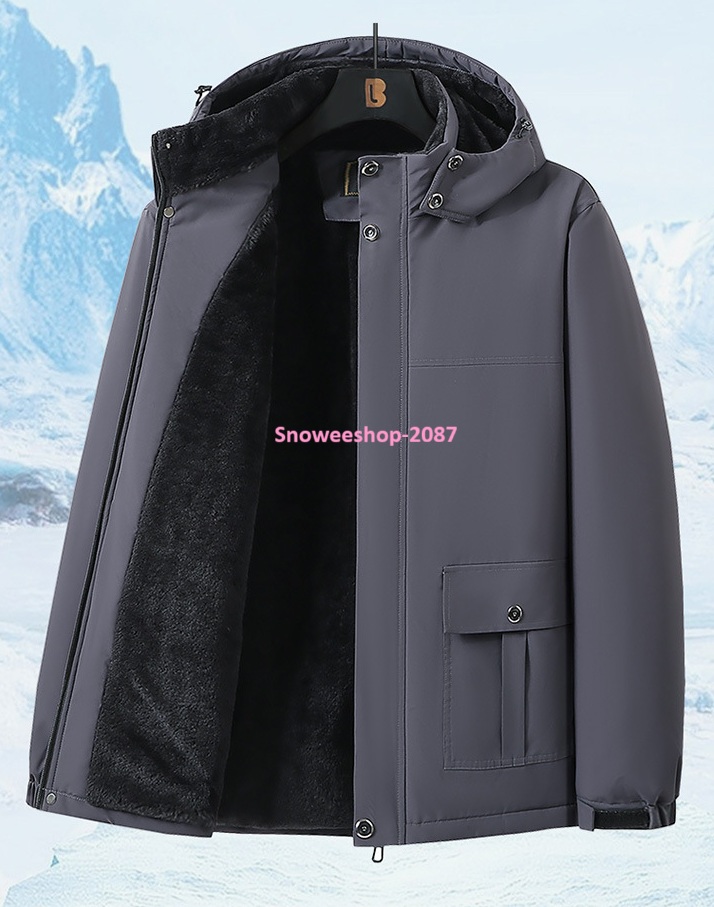 เสื้อโค้ทบุผ้าซูเปอร์หนา กันหนาวได้ถึง -30°C ไซส์ใหญ่พิเศษ L-10XL อกใหญ่สุดถึง 68 นิ้ว หนาวแค่ไหนก็ไม่ต้องทนหนาว ทรงโอเวอร์ไซ ไม่ตัน! ไม่พอง! ใส่แล้วดูเพรียว ใส่ได้ทั้งผู้ชายและผู้หญิง กันน้ำ กันลม กันหิมะ อุ่นแบบนุ่มฟูสบายตัว ไม่หนักตัว มีให้เลือกถึง 7 ส