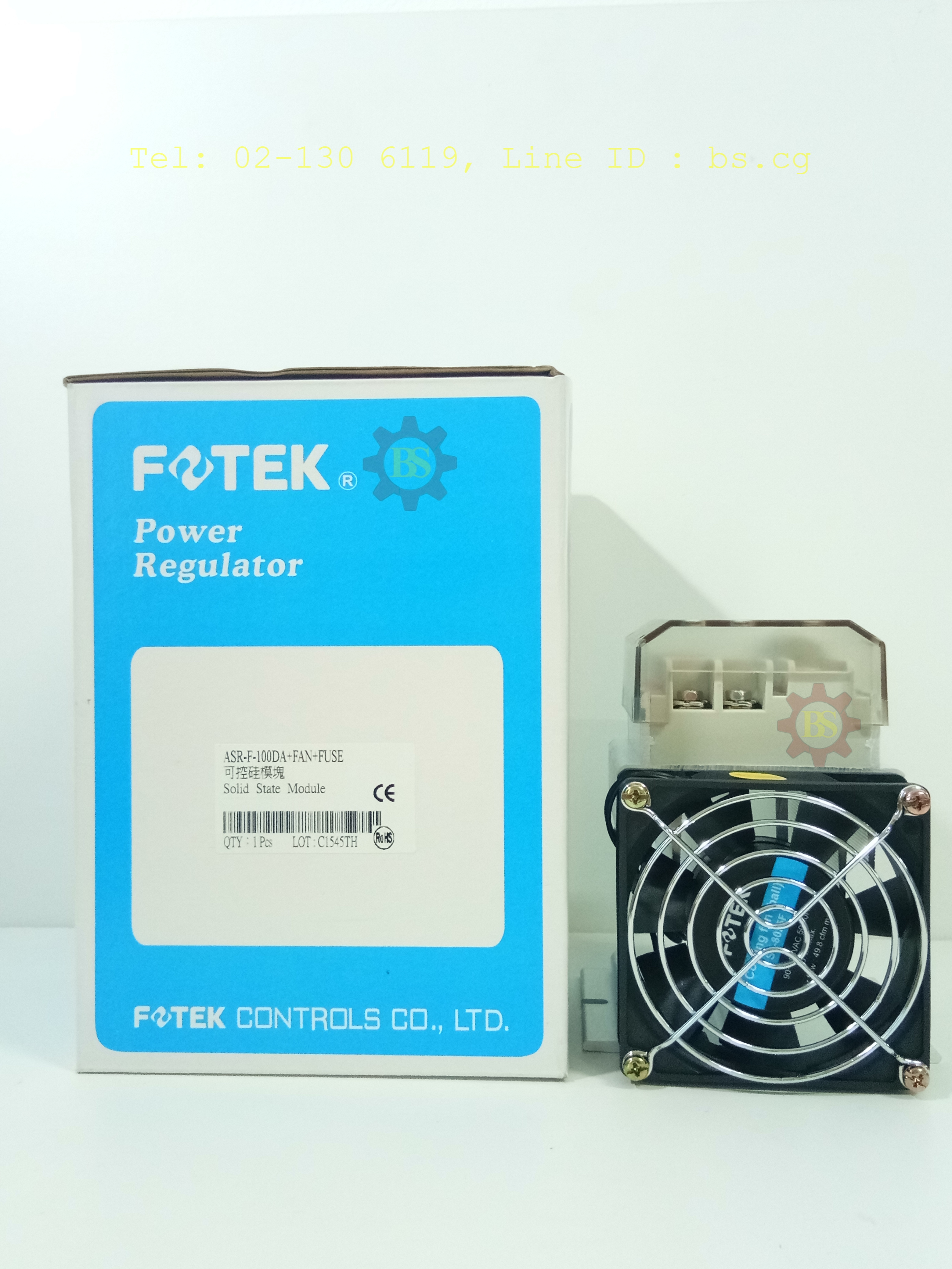 FOTEK : Solid State Module ASR-F-100DA+FAN+FUSE