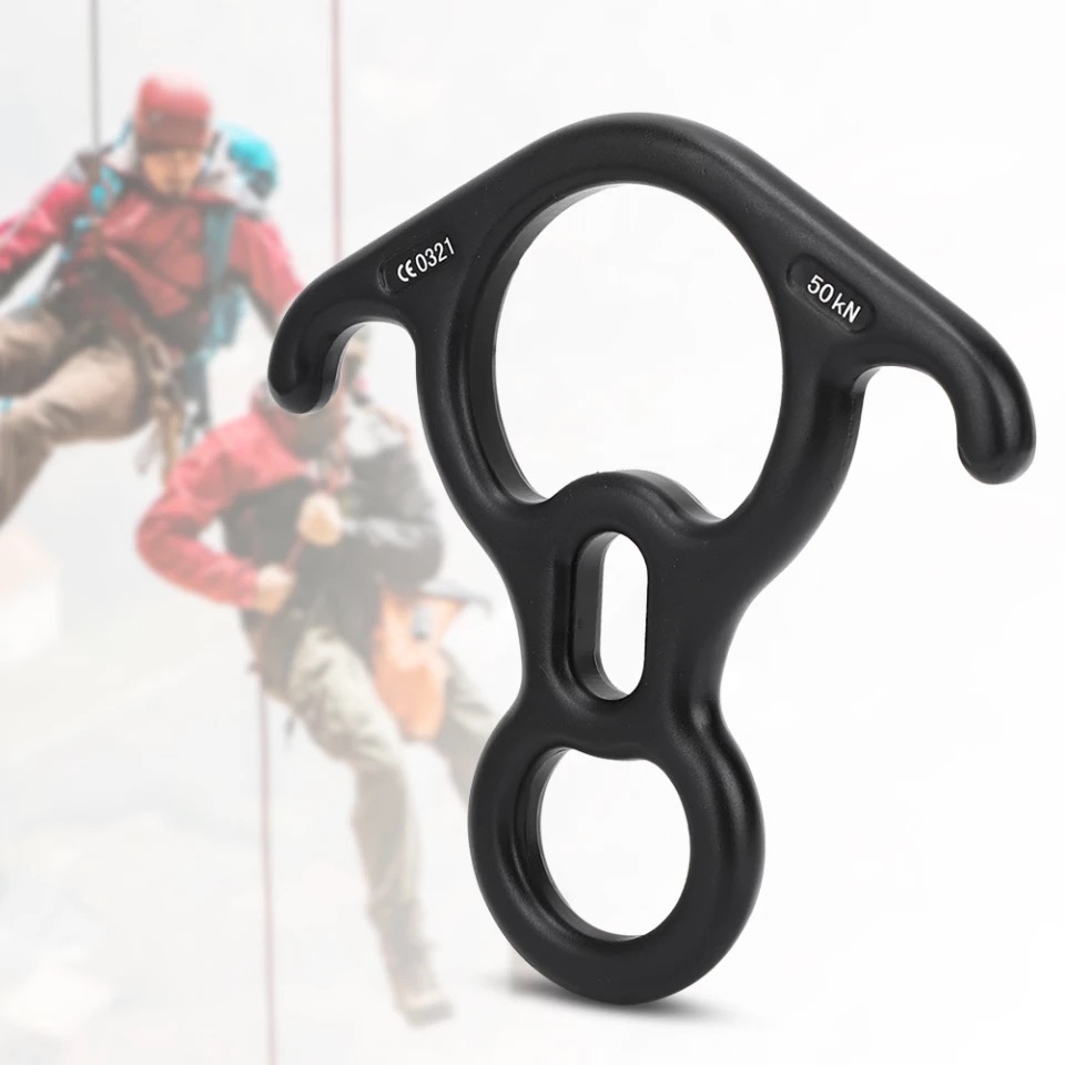 ห่วงโรยตัว ห่วงร้อยเชือกปีนเขา 8-Shaped Ring Carabiner
