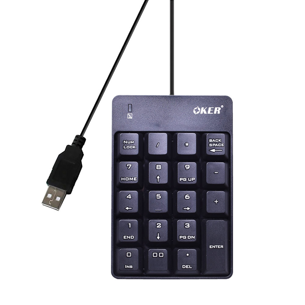 SK-051 OKER SLIM MINI KEYPAD USB KP-UB-OK-SK051