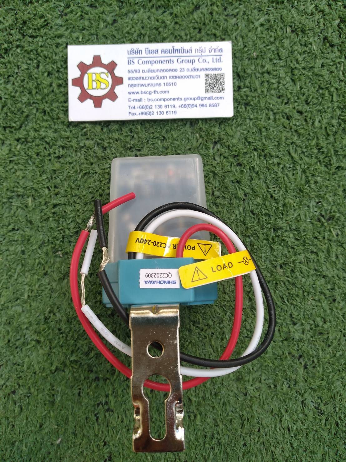 SHINOHAWA : สวิตช์แสงแดด CA-10 220V 10A