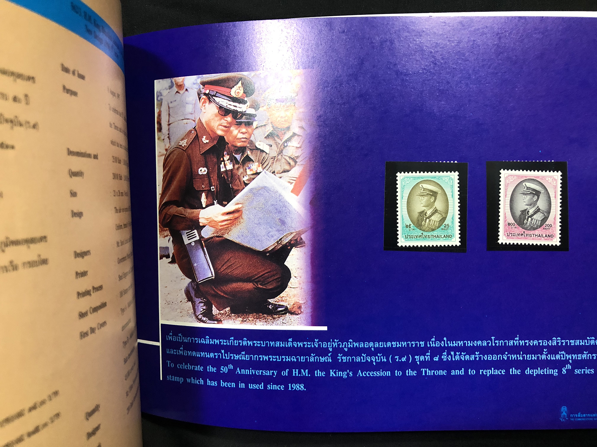 สมุดตราไปรษณียากรไทยประจำปี 2540