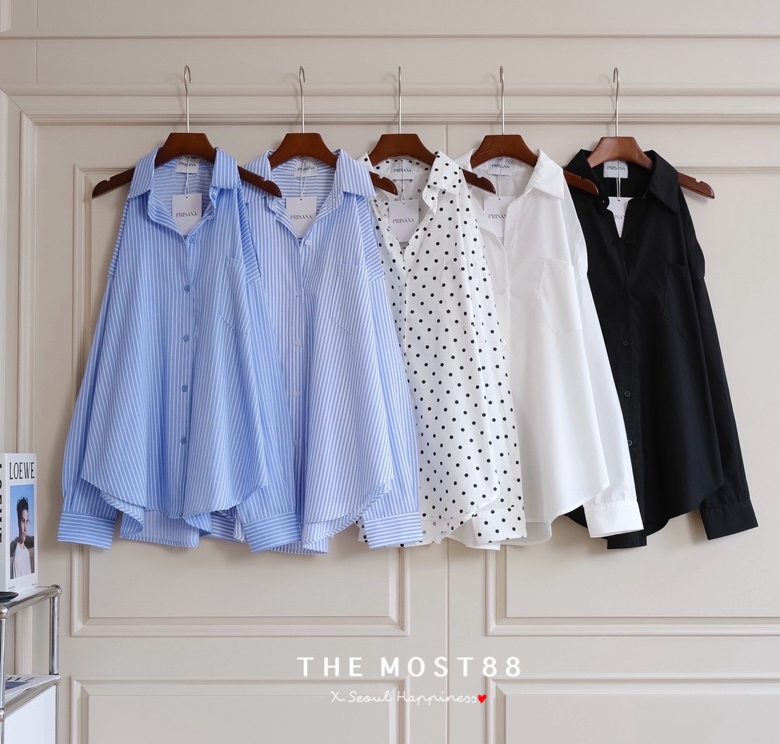 มินิเดรสเชิ้ตเปิดไหล่สุดเกร๋