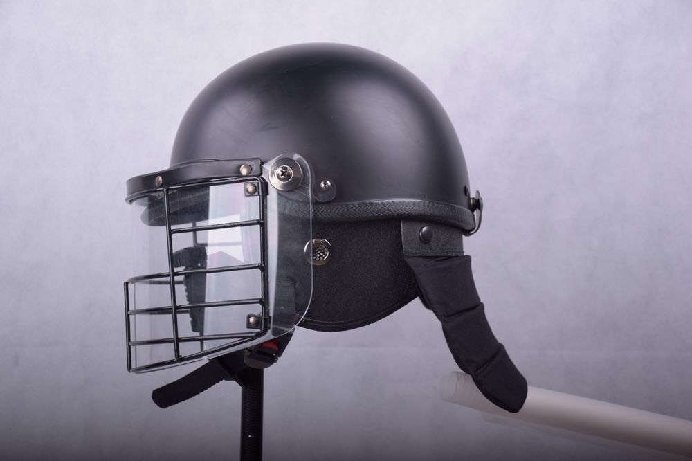 Anti Riot Helmet หมวกนิรภัยปราบจราจล หมวกชุดปราบ NIJ standard 0104.02