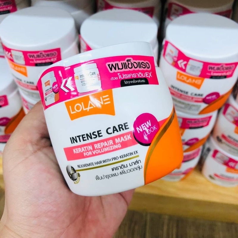 Lolane Intense Care Keratin Repair Mask for Volume Filler 200g ทรีทเม้นท์ที่ดีที่สุดของโลแลน