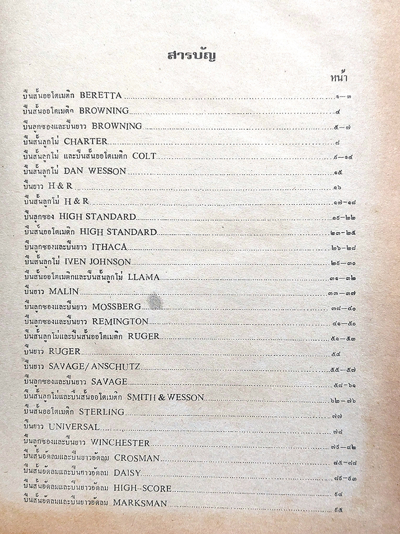 เทคนิคการใช้อาวุธปืน