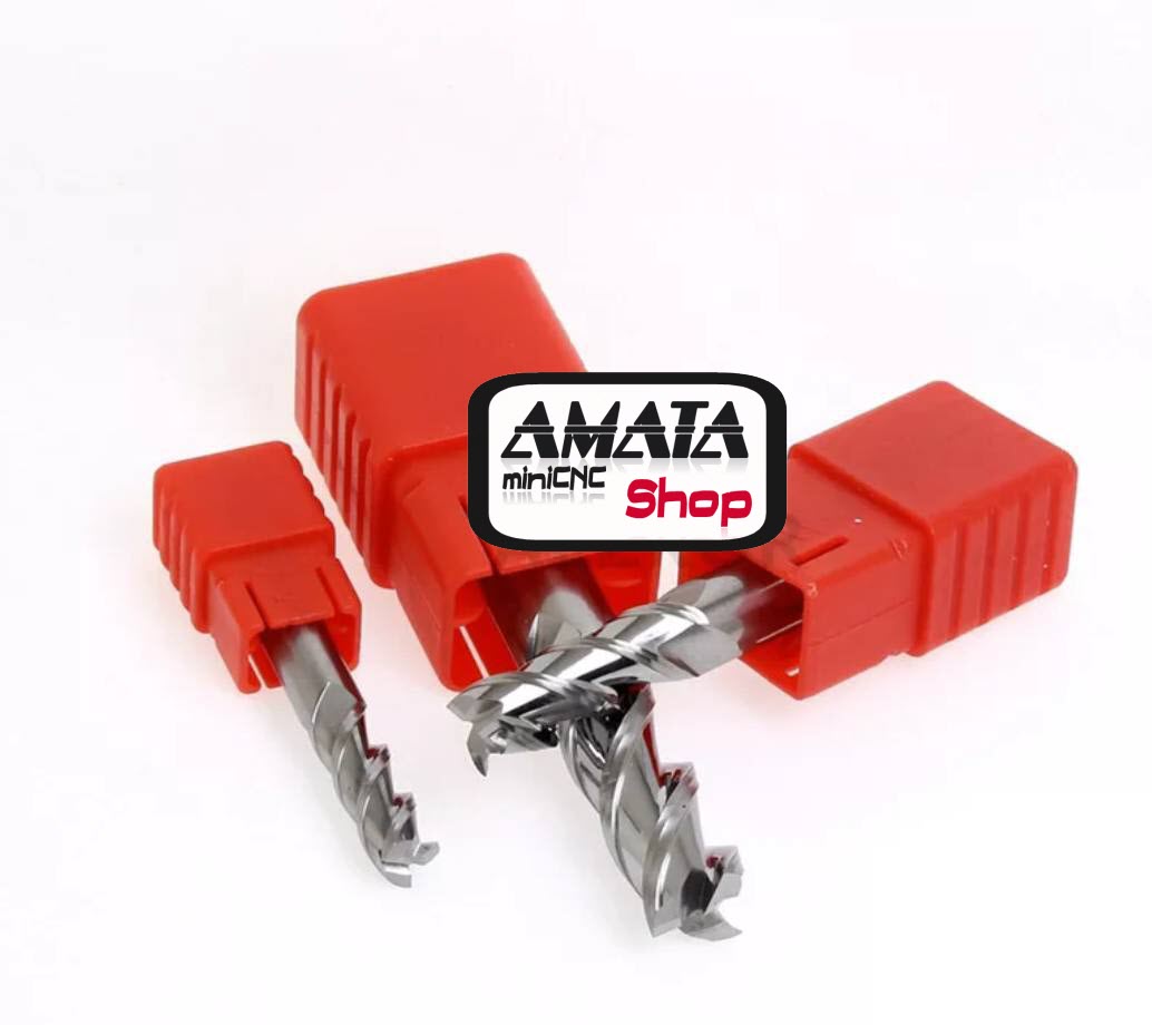 Endmill 6.0 mm. 3 ฟัน สำหรับงานอลูมิเนียม HRC55 (6x6x15Cx50L)