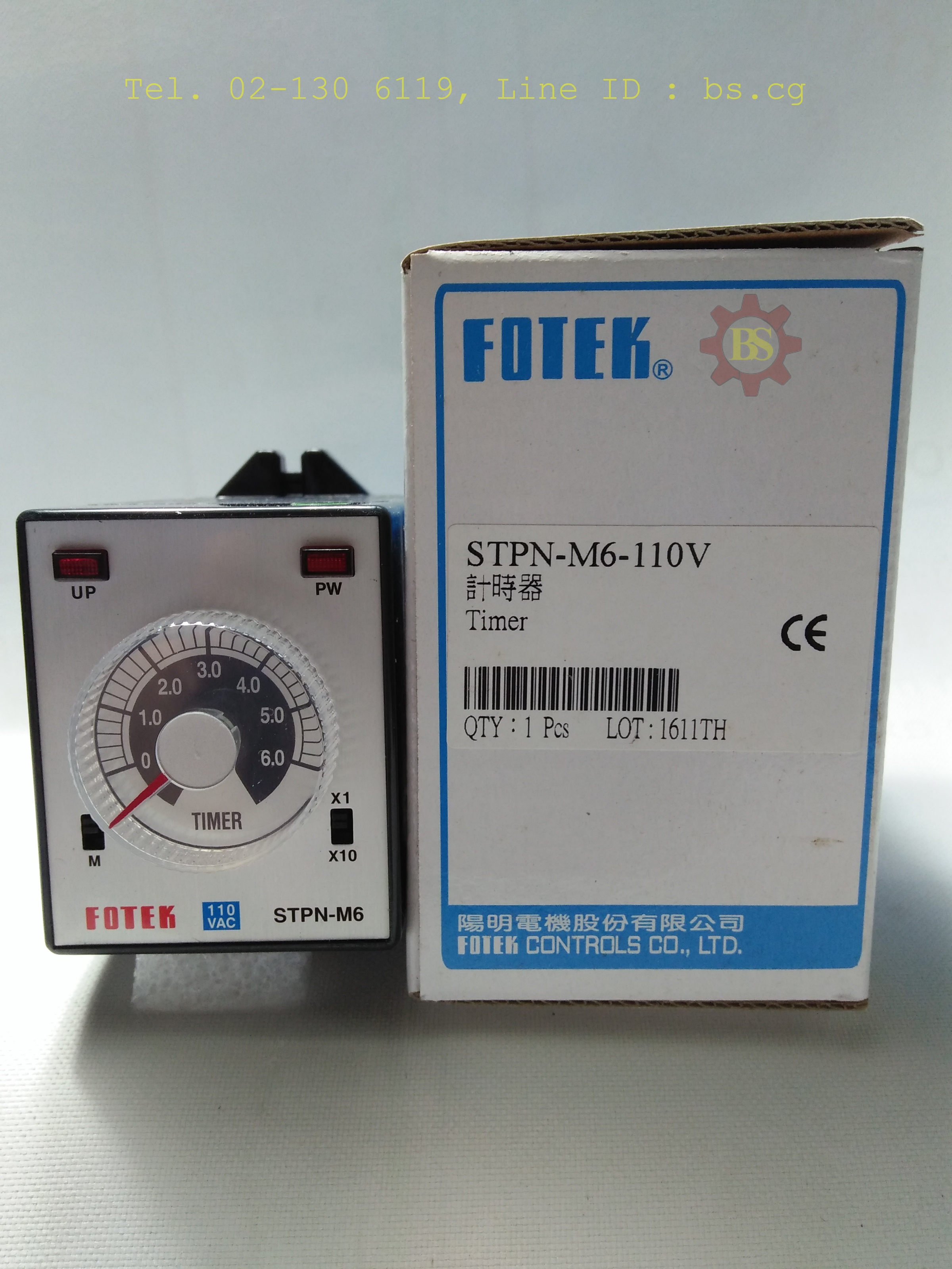 FOTEK: Timer STPN-M6-110V