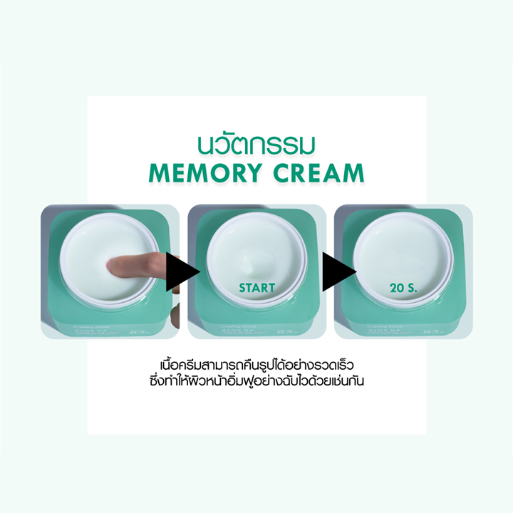 Cathy Doll Aloe Ha Fresh Aloe Vera Memory Cream 50g ครีมบำรุง อโลเวร่าสกัด เคที่ดอลล์