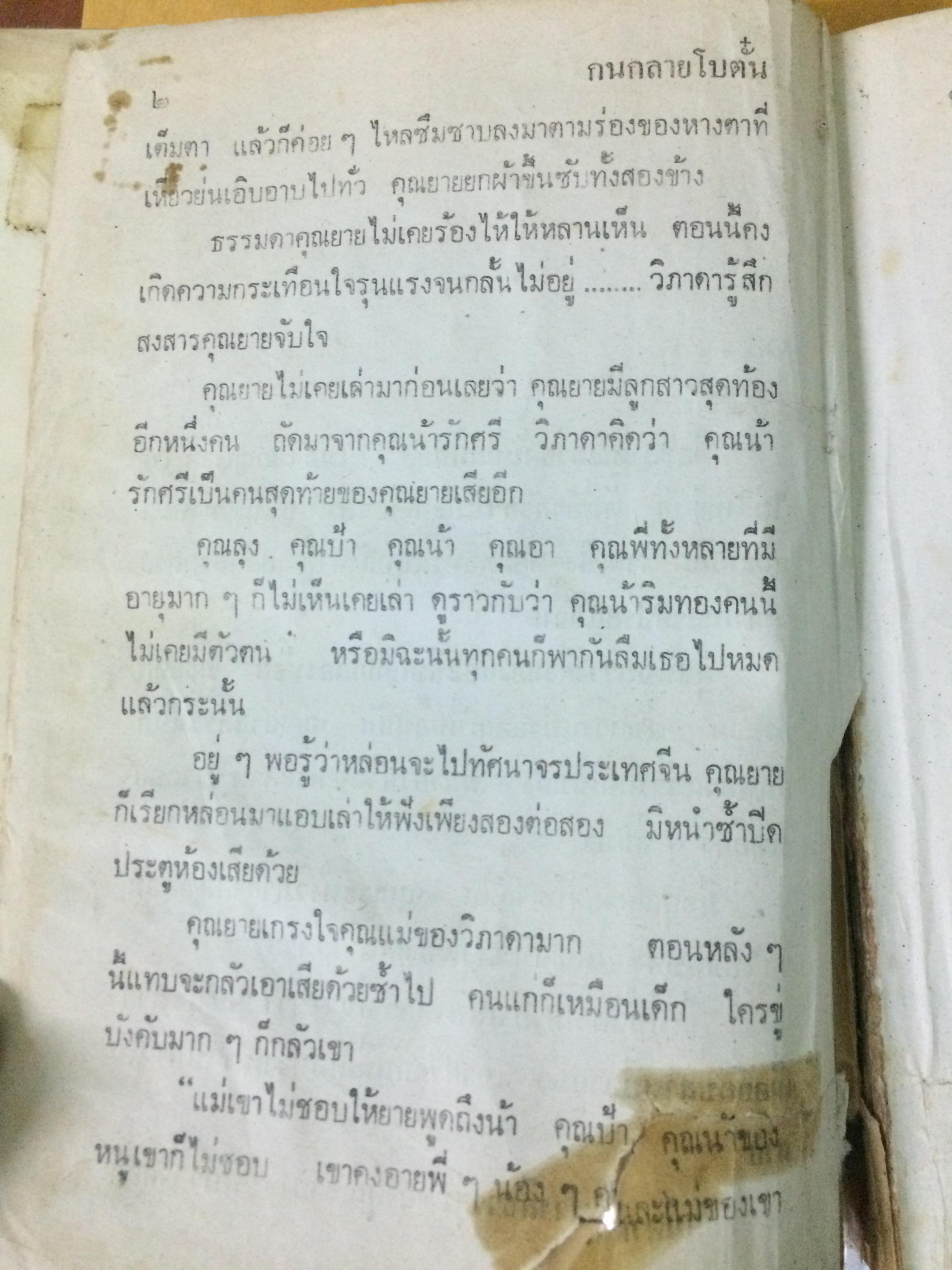 กนกลายโบตั๋น (เล่มเดียวจบ)