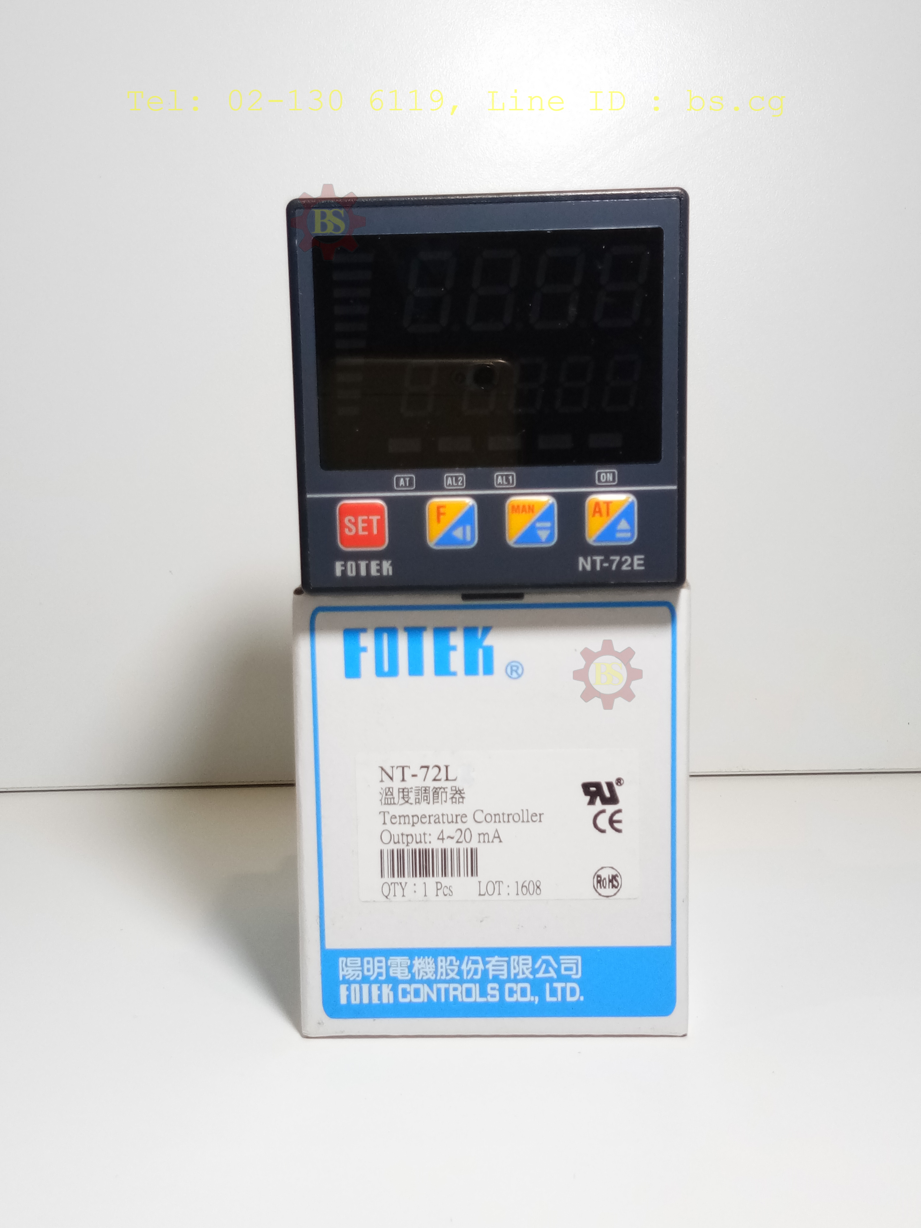 FOTEK : Temperature Controller Output:4-20 mA NT-72L