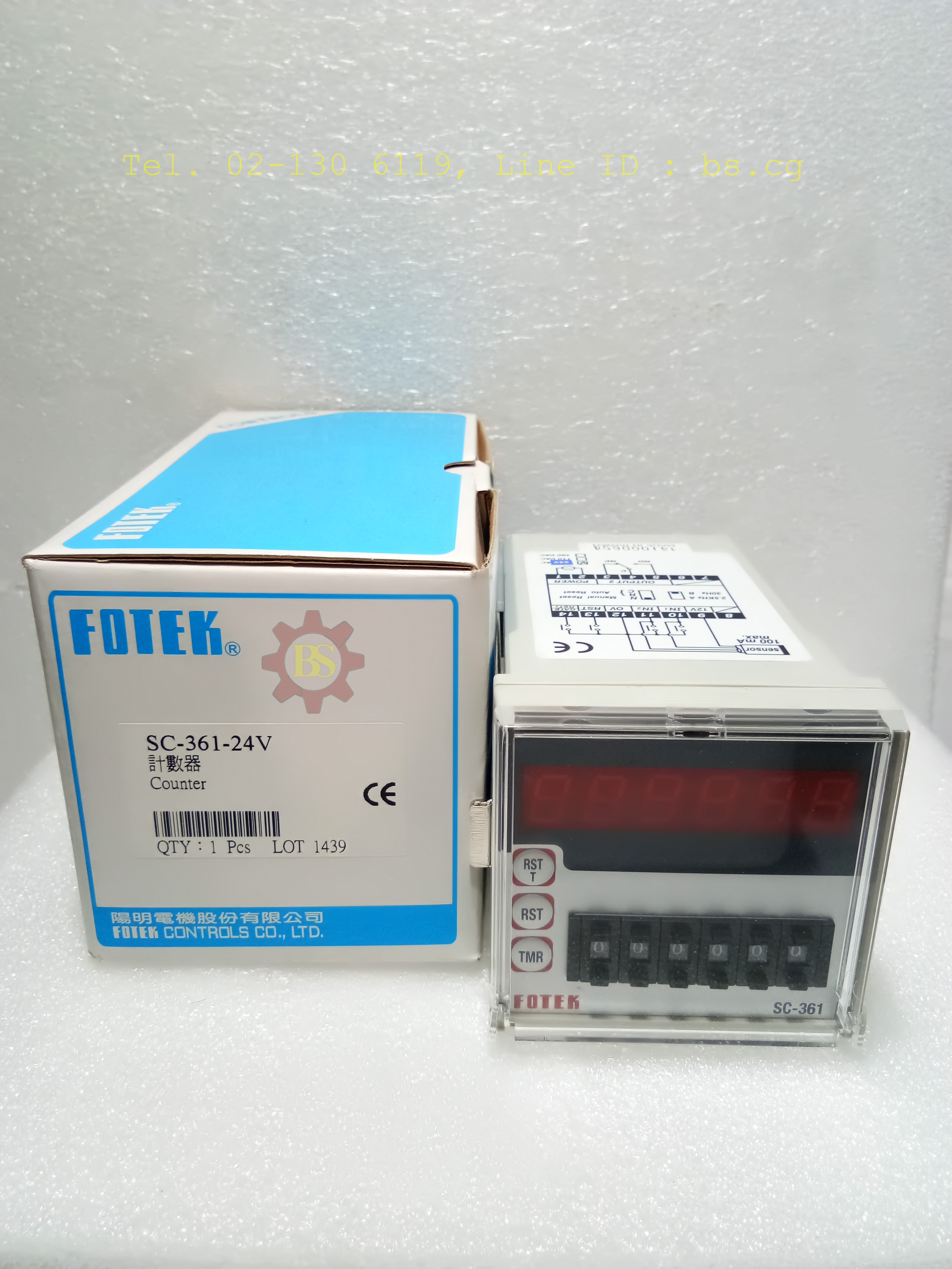 FOTEK: Counter SC-261-24V