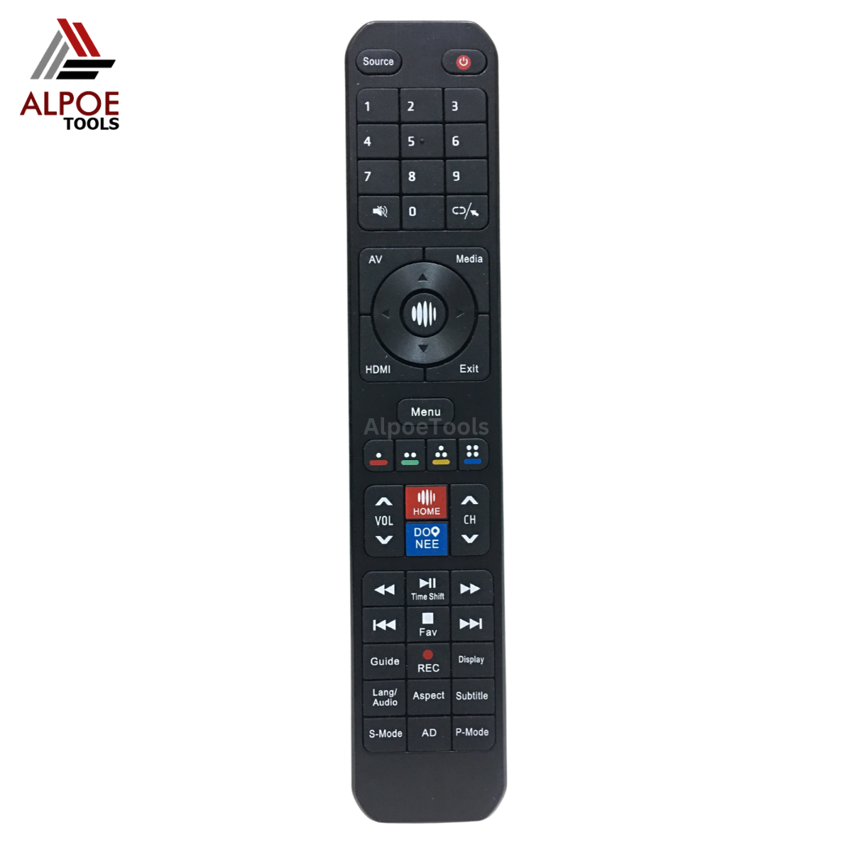 รีโมททีวี Altron รหัส LTV-6501 (ไม่มีคำสั่งเสียง) ปุ่ม Media สำหรับ LED / Smart TV