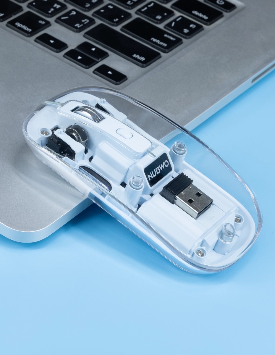 NM3038 NUBWO USB MOUSE Wireless 2.4Ghz, BT3.0, BT5.2 SKU-02964