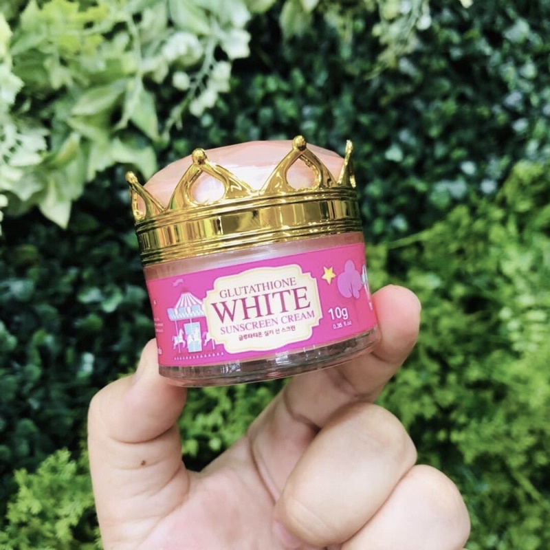 ครีมกันแดดใยไหม 10 กรัม SPF 50+++ สีเบจ