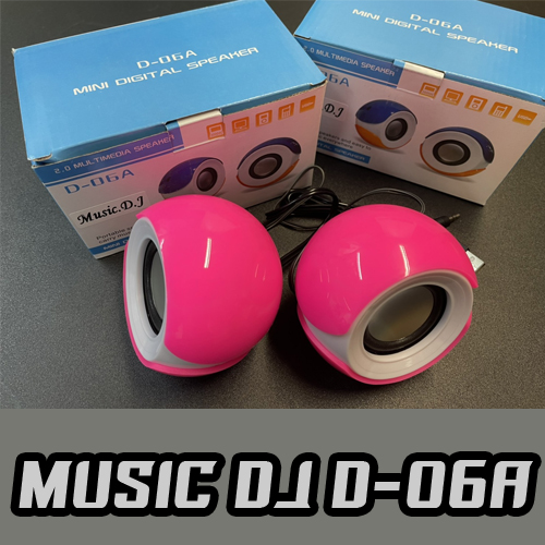 MUSIC DJ D-06A MINI SPEAKER USB SP-MJ-UB-D06XX