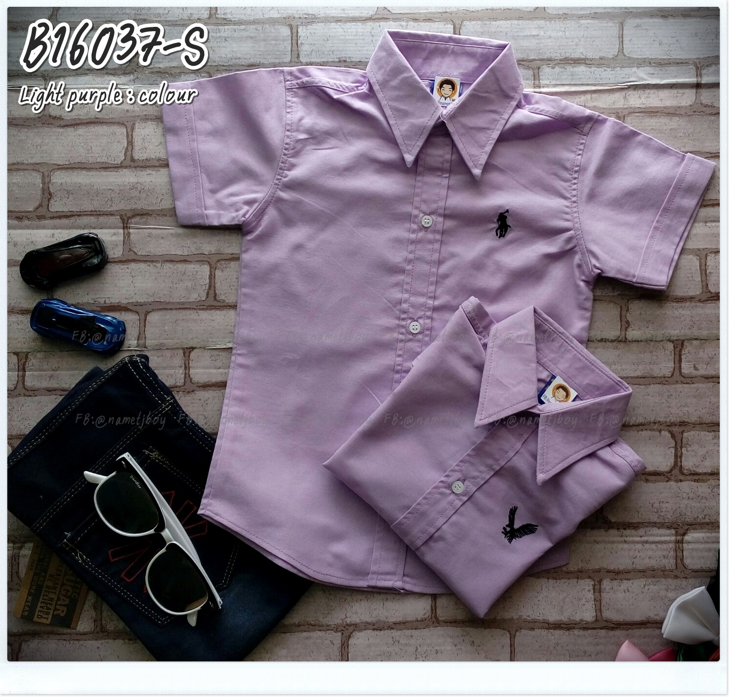 B16012-S สีม่วงอ่อน
