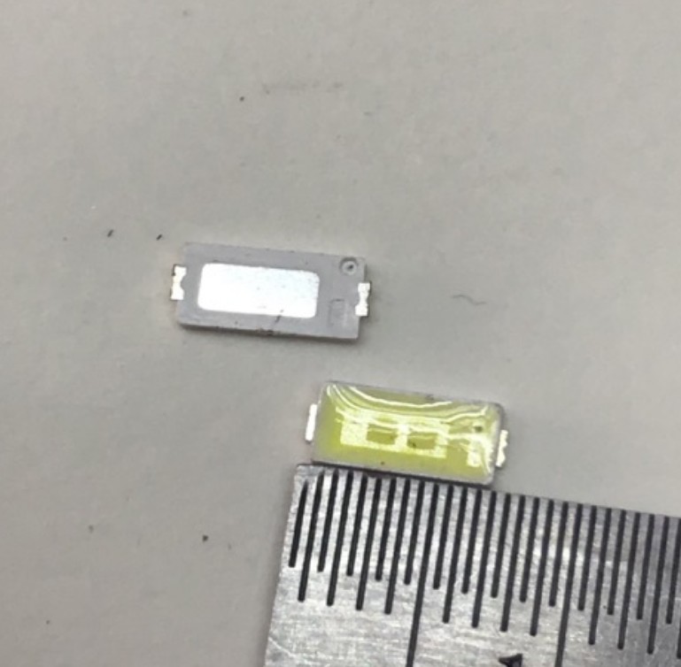 หลอดเบอร์21 ขนาด7030 VF=6V ของLG โดยเฉพาะ(1ชุดมี8ดวง)