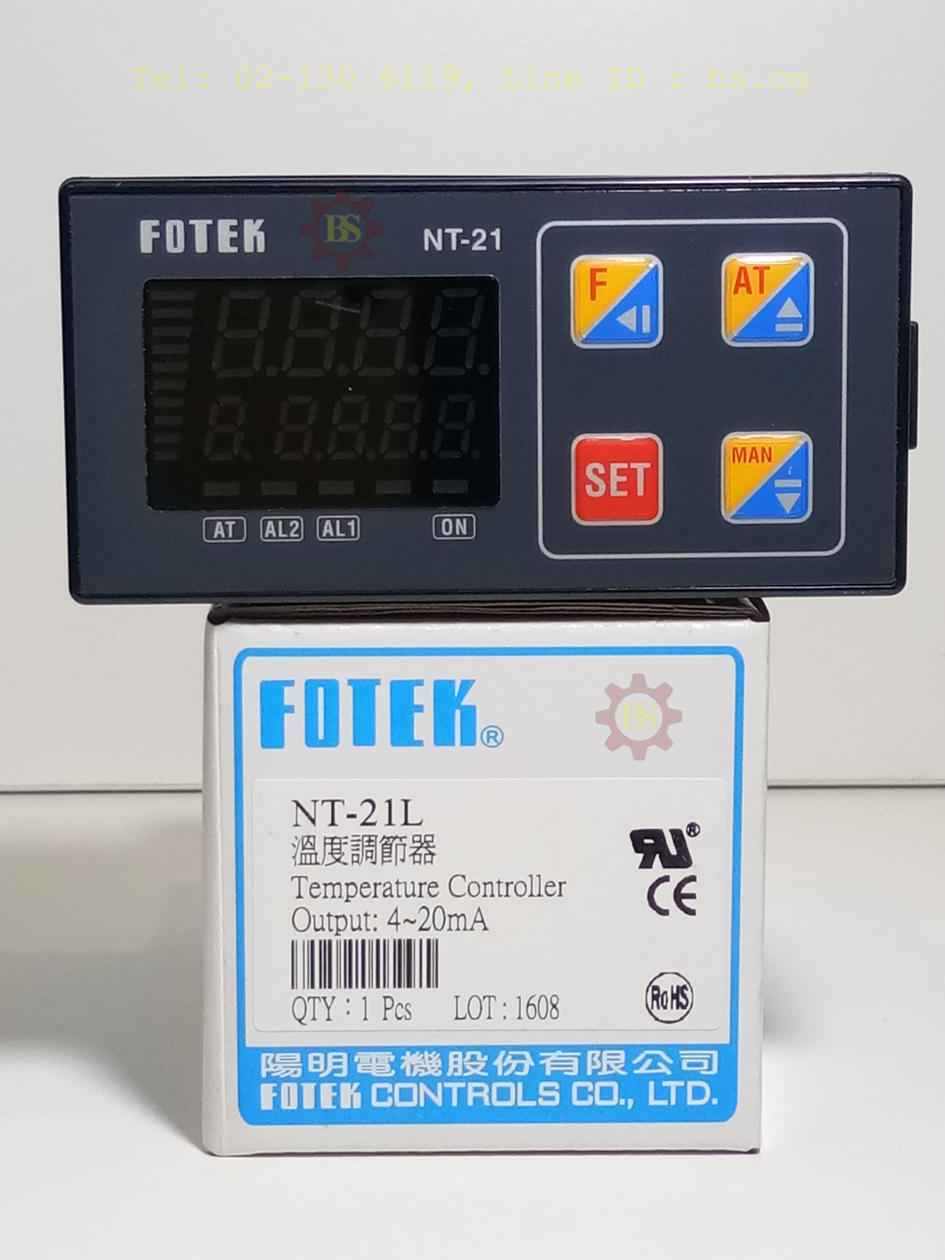 FOTEK : Temperature Controller Output: 4-20mA NT-21L