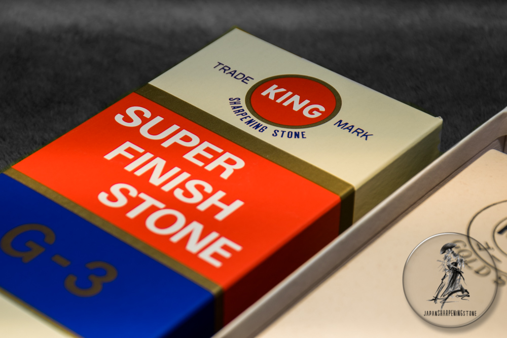 King SuperFinishingstone G-3#8000 (มีฐานรอง)