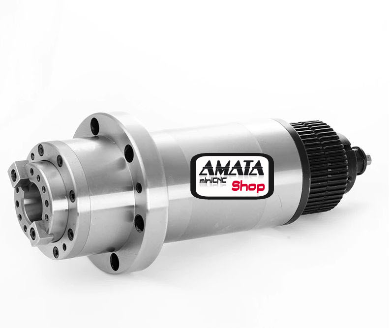 ATC Spindle BT30 milling (5 Bearing) with synchronous belt for BT30 spring + drawbar