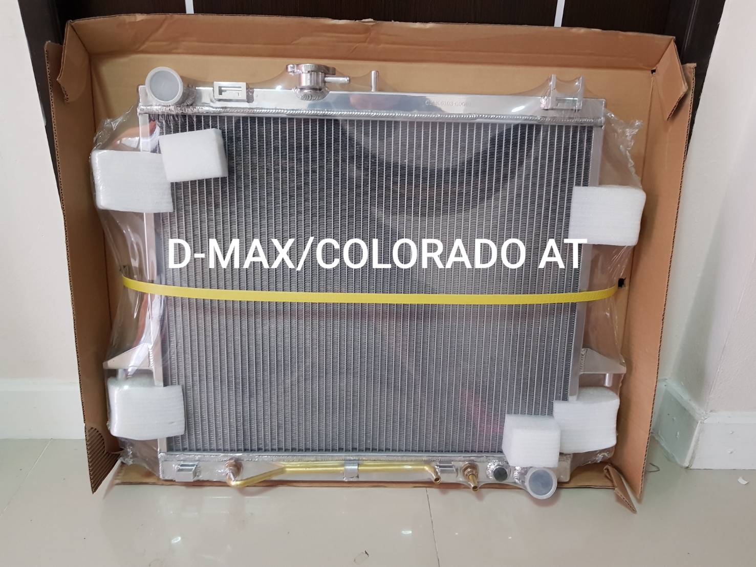 ISUZU DMAX /MU7/COLORADO 2.5/3.0 AT ปี 03-12 AA32 อลูมิเนียมทั้งใบ หนา 32 มิล