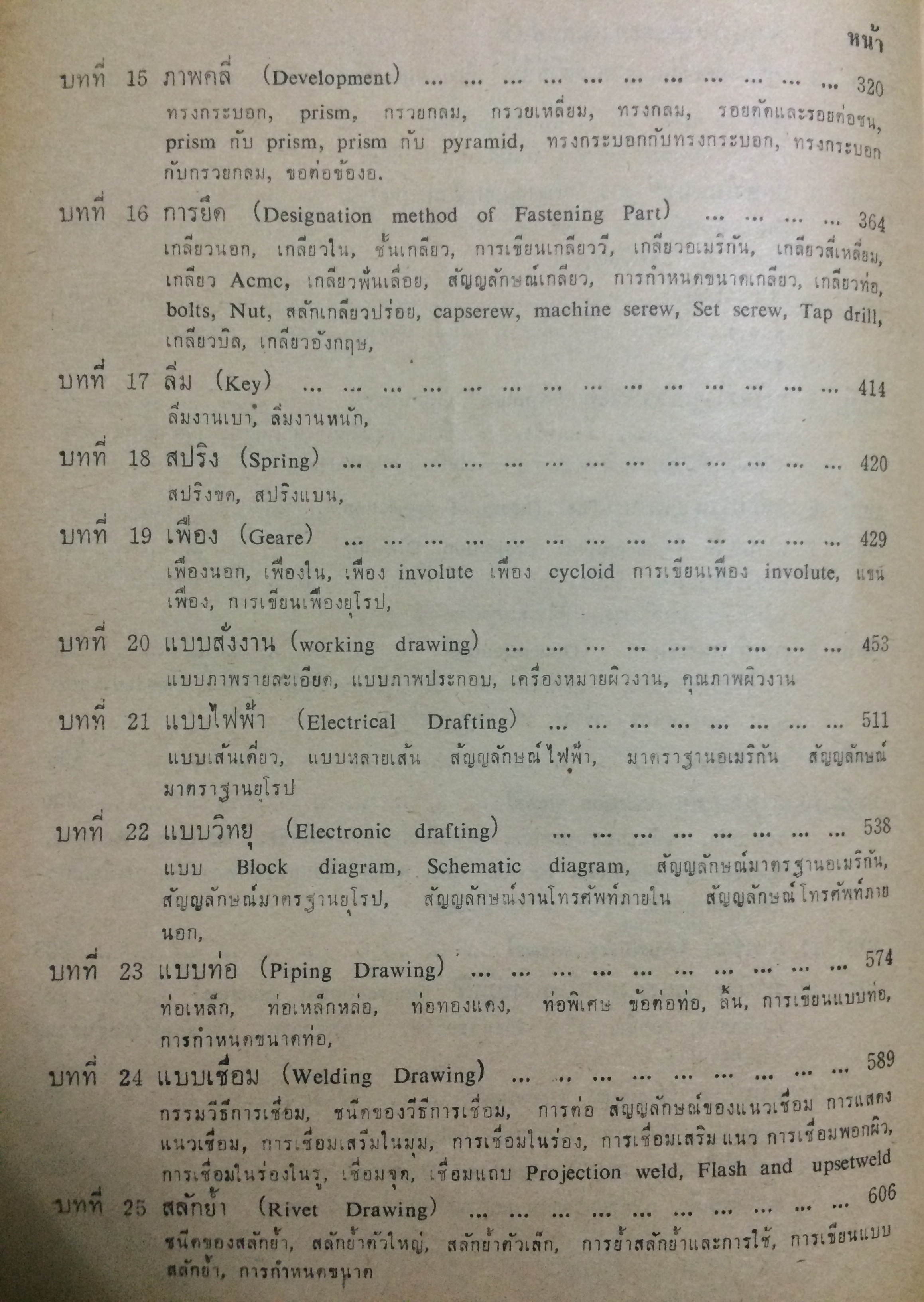 เขียนแบบช่างกล (Engineering Drawing)