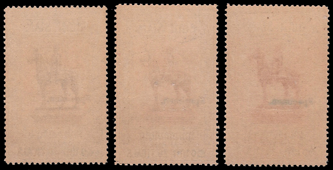 แสตมป์ชุดรัชมังคลาภิเศก - ทรงม้า (Specimen)