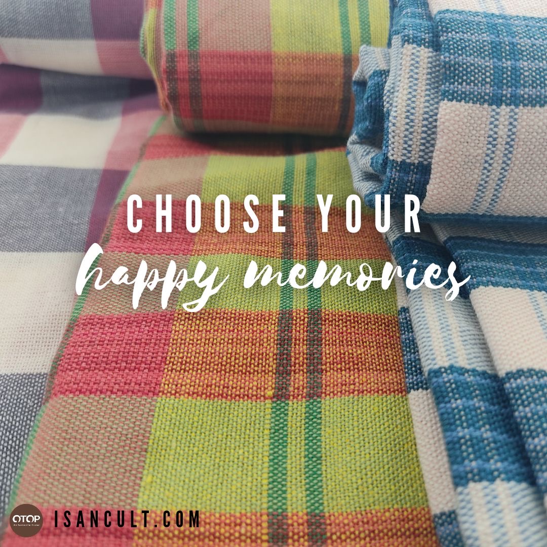 🌳 ผ้าขาวม้าทอมือ ผ้าขาวม้าฝ้าย 90x200 แบบที่ 2 ❤️ เย็บริมพร้อมใช้ แน่น ทน สวย ผ้าขาวม้าผืนใหญ่ LOOM