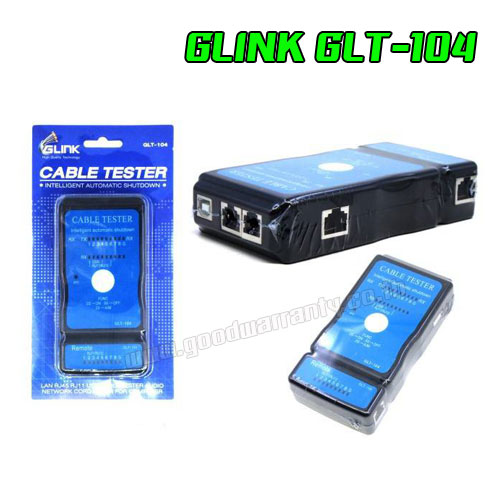 GLINK GLT-104 GLINK LAN TESTER อุปกรณ์ทดสอบสัญญาณ GLT-104 TL-RJ-XX-00015