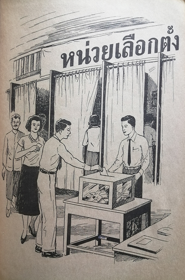 แบบเรียนสังคมศึกษา วิชาหน้าที่พลเมือง ชั้นประถมปีที่ ๗