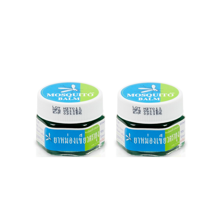 Yanhee Green Balm Mosquito 13g x 8 ชิ้น ยาหม่องเขียว