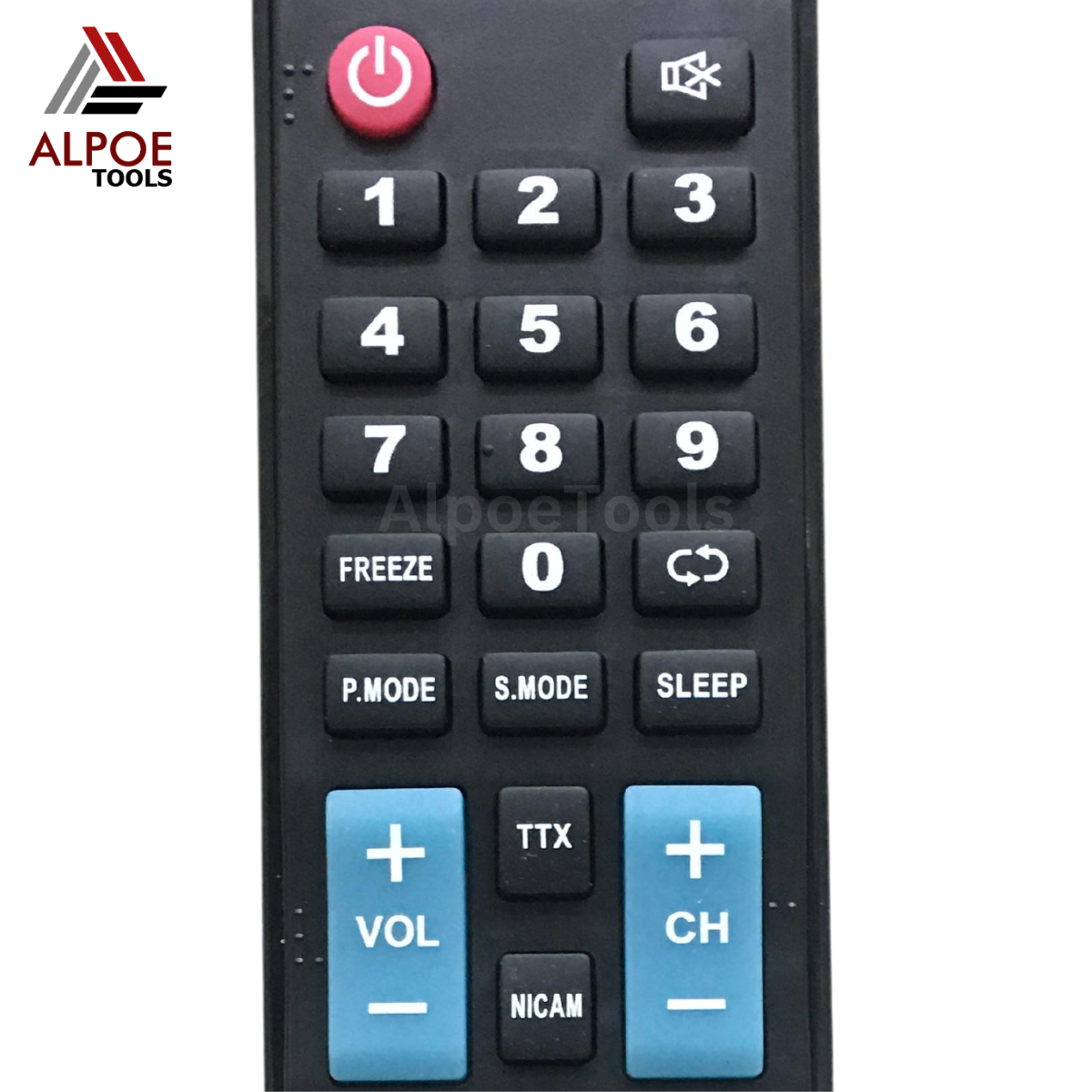 รีโมททีวี Alpha รหัส Alpha สำหรับ LCD / LED TV