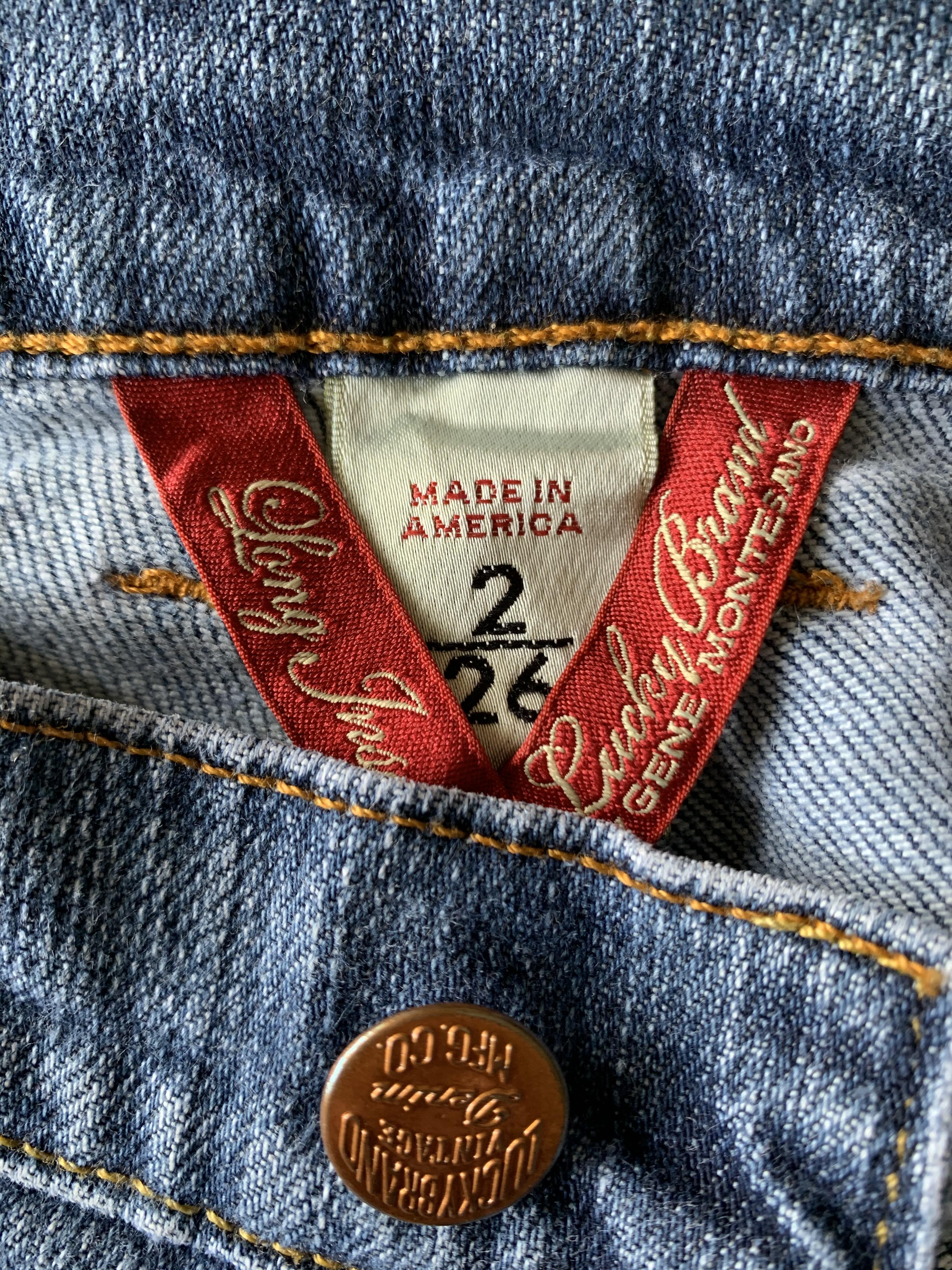 กางเกงยีนส์มือสอง LuckyBrand Made in USA
