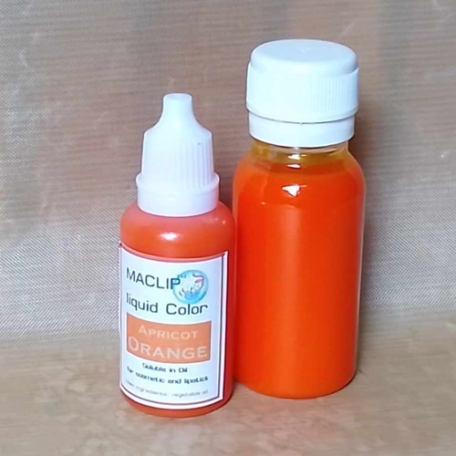 Color Orange: MACLIP Liquid™Color - Apricot Orange Dye สีผสมชนิดของเหลว ละลายได้ในน้ำมัน