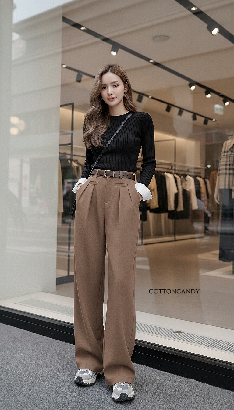 Tag#cottoncandy กางเกงfreesize รุ่นล่าสุดของทางรุ่น รุ่นนี้การันตีเนื้อผ้าเลยคร่าา ผ้าเนื้อดีมากๆ มีน้ำหนักทิ้งตัวสวยใส่สบายสุดๆ ดีเทลเก็ๆมา+เข็มขัดร