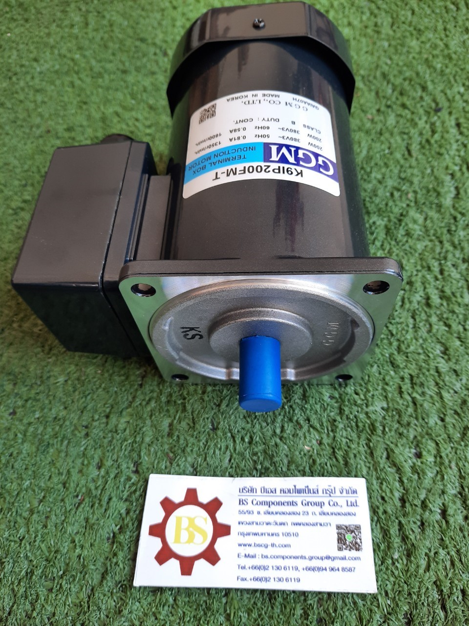 GGM : INDUCTION MOTOR MODEL : K9IP200FM-T