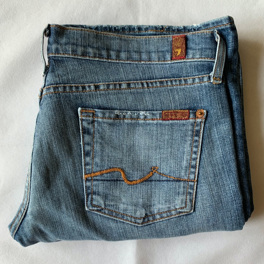 ยีนส์มือสอง 7 For All Mankind Made in USA