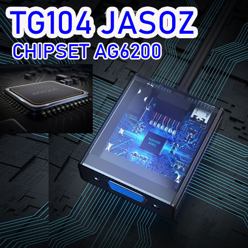 TG104 JASOZ ตัวเเปลง HDMI to VGA Adapter+AUDIO FULL HD CV-GO-XX-HDM01